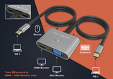 TYPE C x2 TO HDMI & VGA KVM SWITCH
