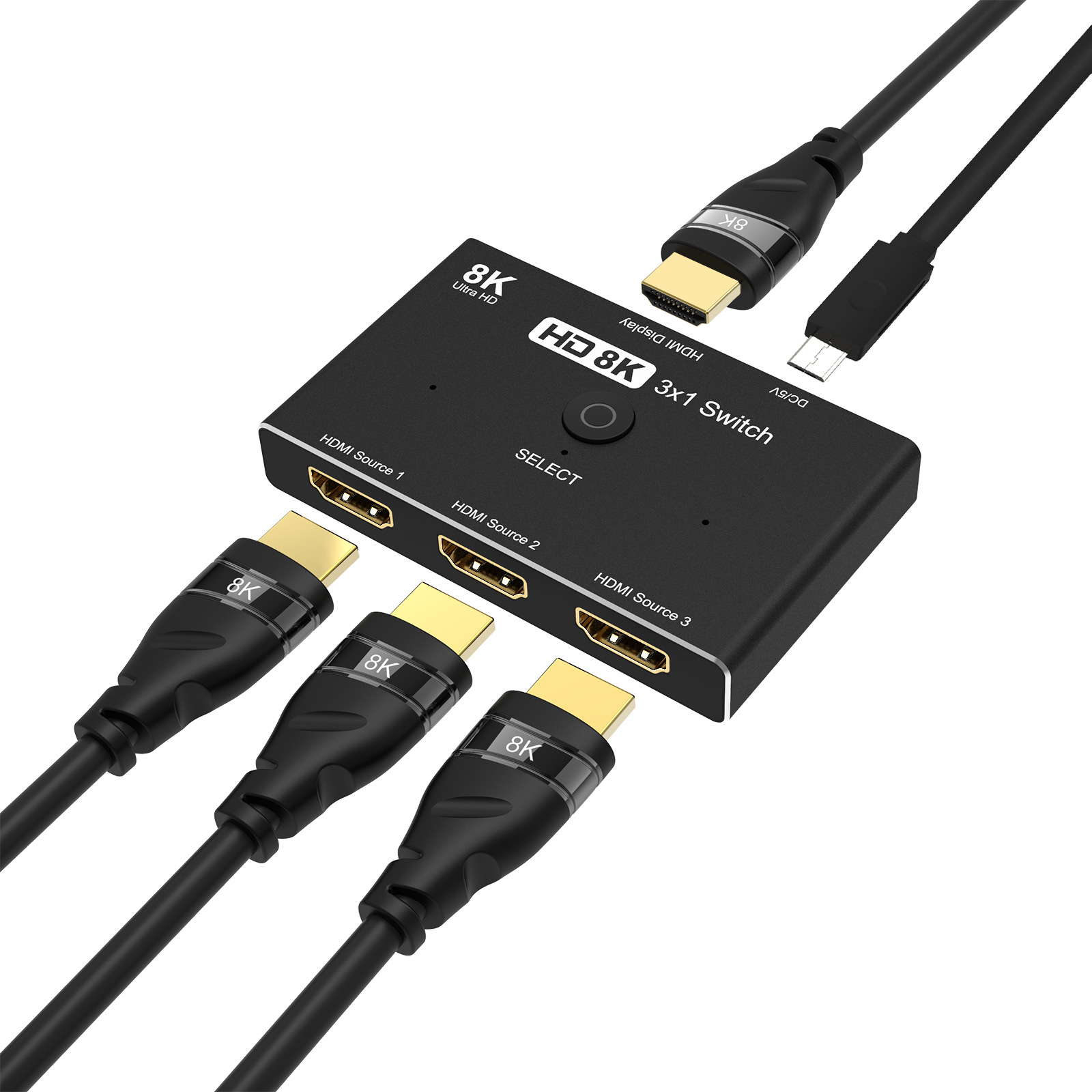 HDMI2.1 3 TO 1 SWITCH