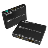 DP TO HDMI & DP 8K SPLITTER